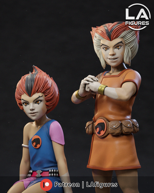 WILLY KIT WILLY KAT- THUNDERCATS - L.A FIGURES
