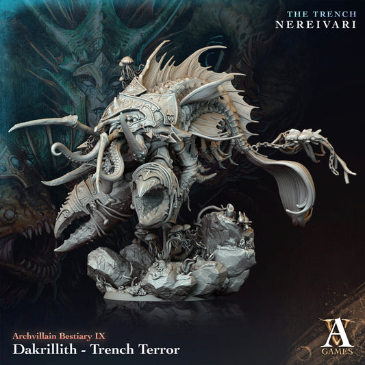 Dakrillith - Trench Terror -Bestiario -The Trench - Nereivari