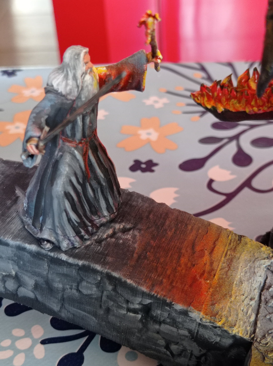 Gandalf vs Balrog Diorama