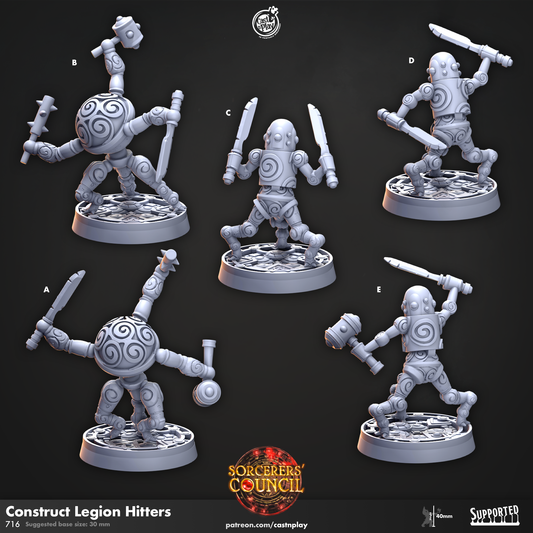 Construct Legion Hitters - Sorcerers Counceul