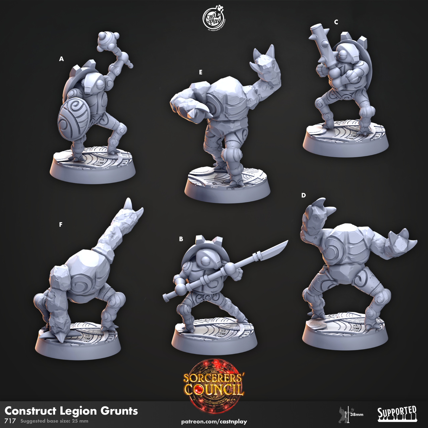 Construct Legion Grunts - Sorcerers Counceul