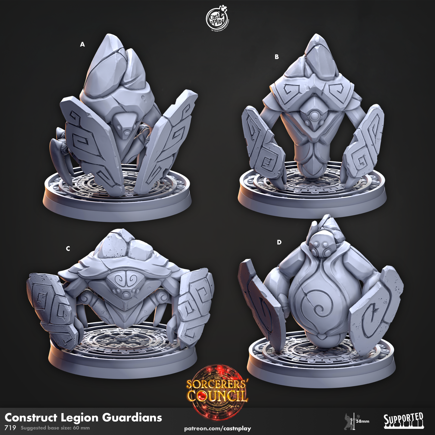 Construct Legion Guardians - Sorcerers Counceul