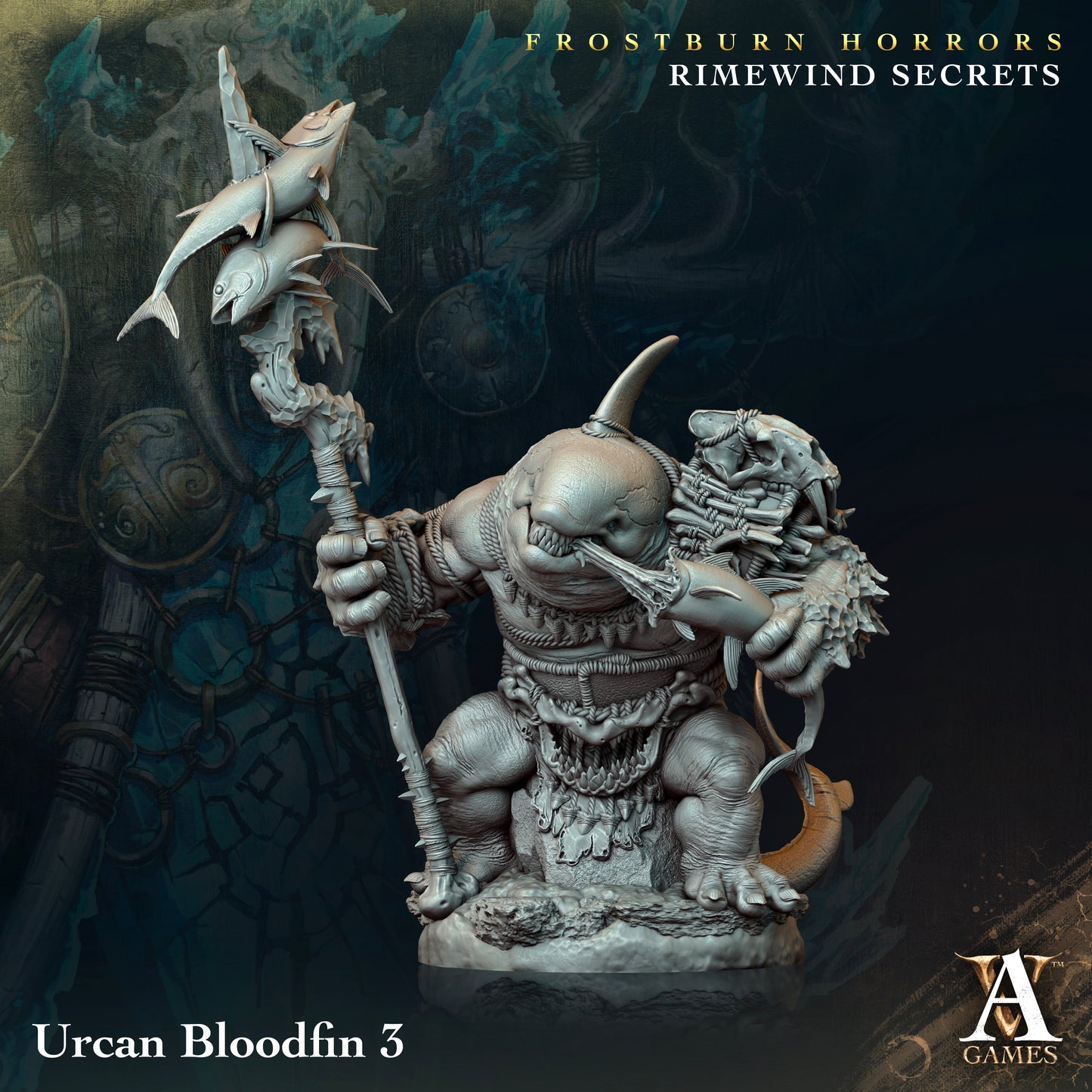 Urcan Bloodfin Frostburn Horrors - Rimewind Secrets