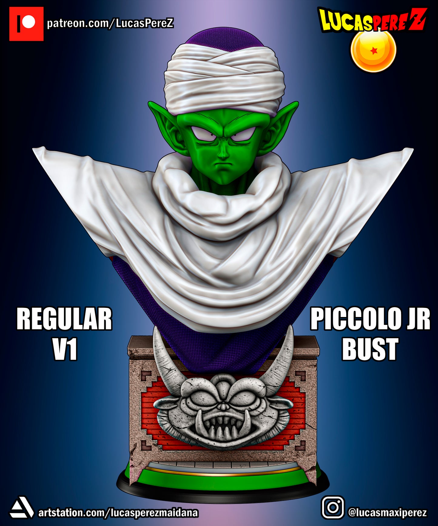 Piccolo Busto- dragon ball figures