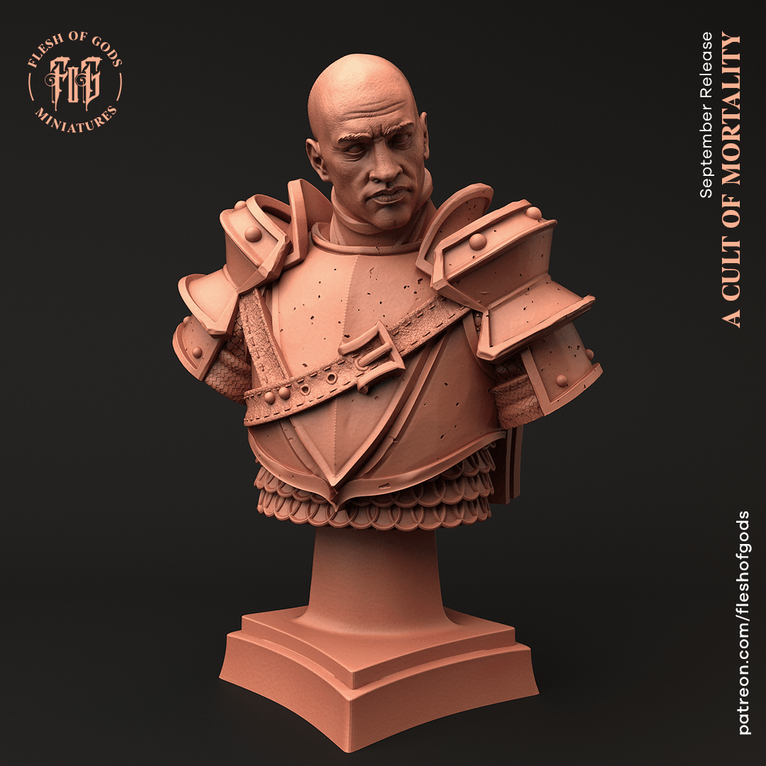 Bust Knight Lord - A Cult of Mortality - TODO ROL SPAIN 