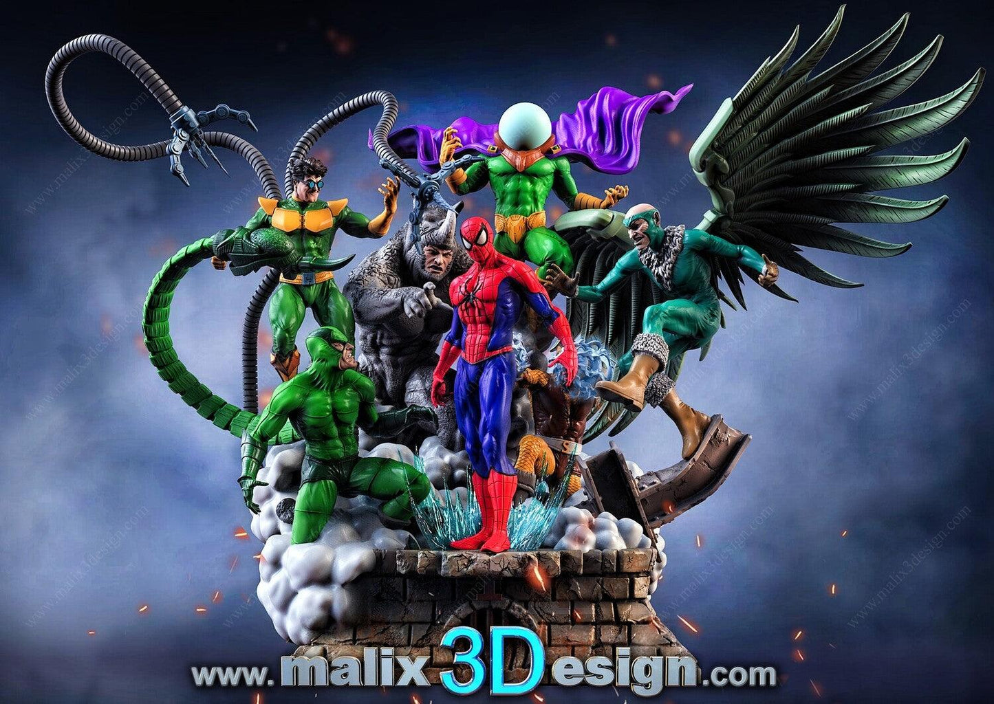 Los 6 Siniestros - Spiderman (Diorama posible) - TODO ROL SPAIN 