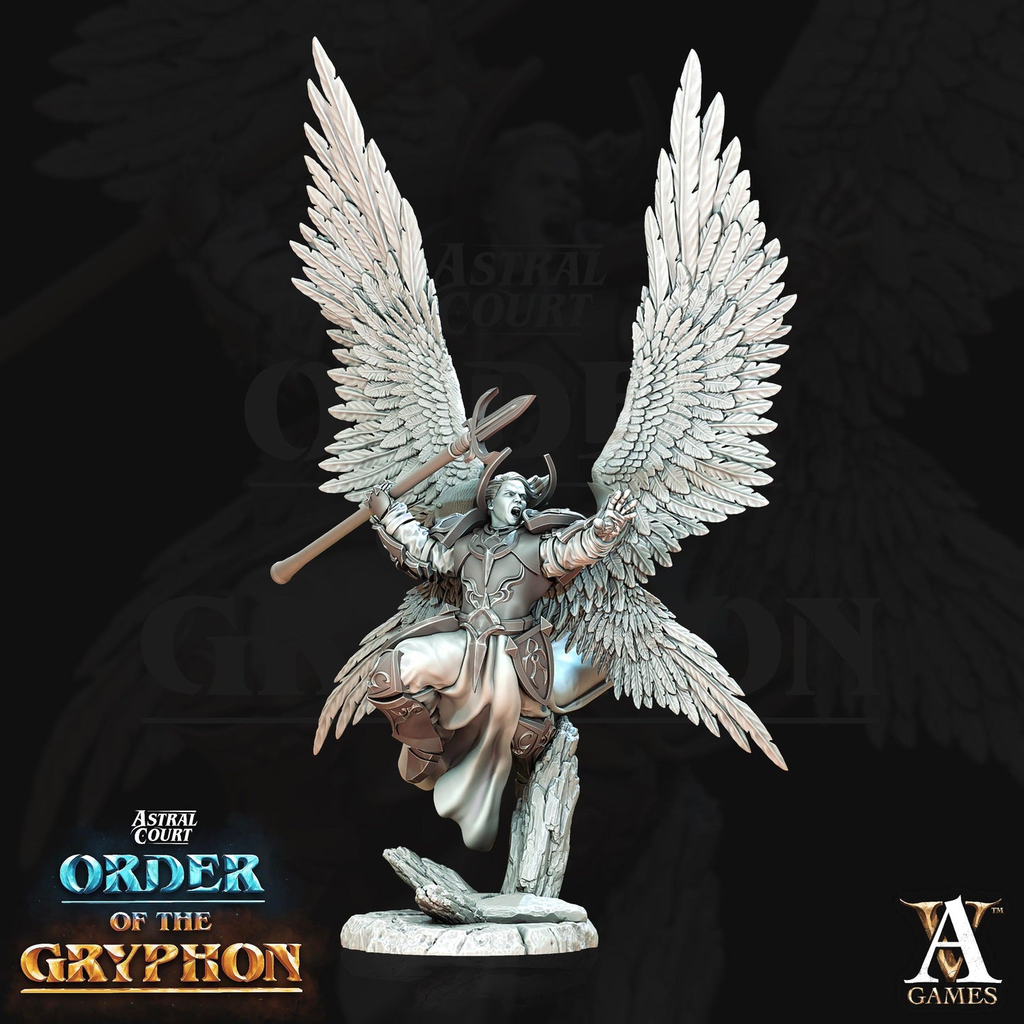 Justiciar Angels Male - Astral Court Order of the Gryphon - TODO ROL SPAIN 