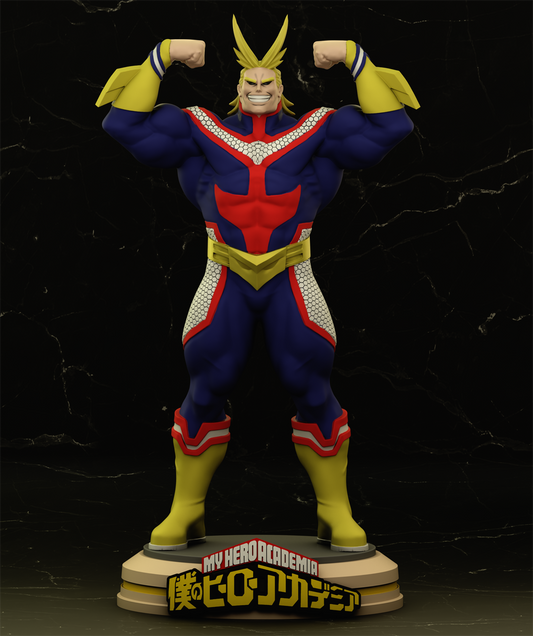 ALL MIGHT PIN UP 75MM
