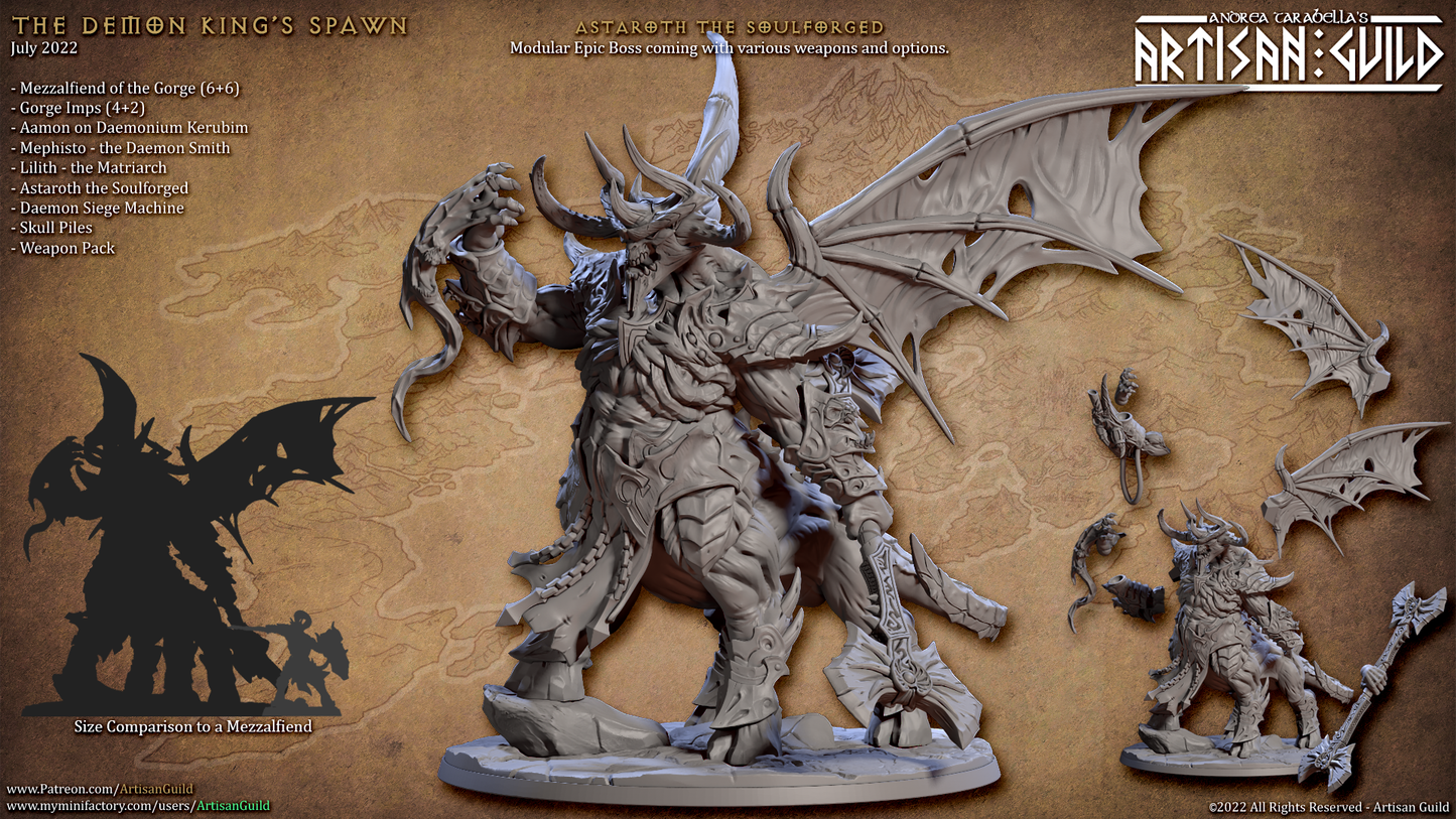 Astaroth the Soulforged - The Demon King Spawn