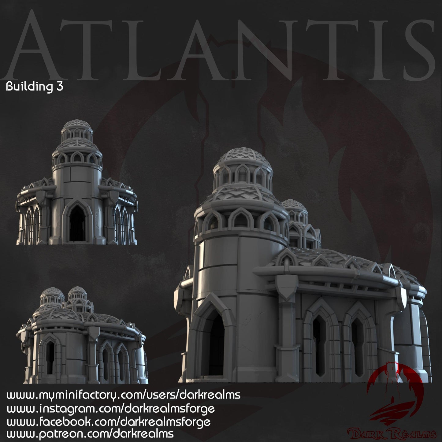 Atlantis 3 para wargames 28mm/30mm - TODO ROL SPAIN 