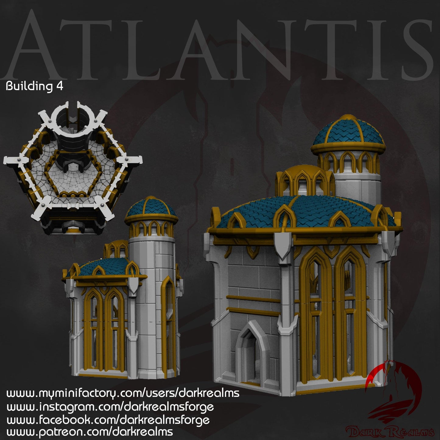 Atlantis 4 para wargames 28mm/30mm - TODO ROL SPAIN 