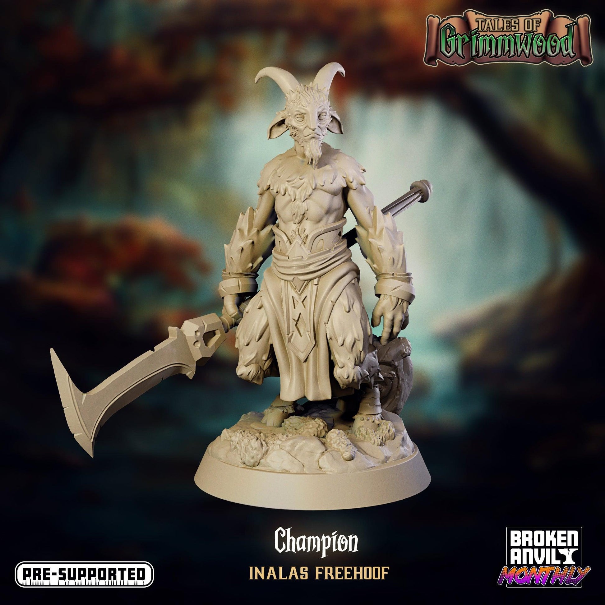 Satyr Champion - Tales of Grimmwood - TODO ROL SPAIN 