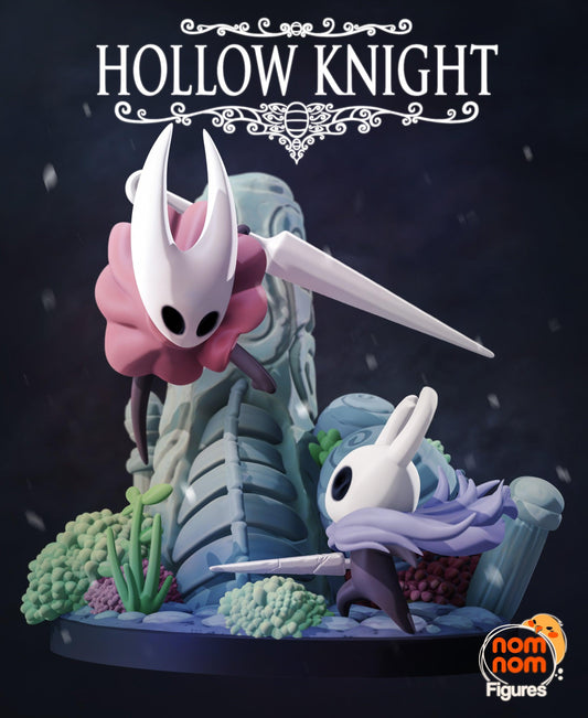Knight and Hornest from Hollow Knight - TODO ROL SPAIN 