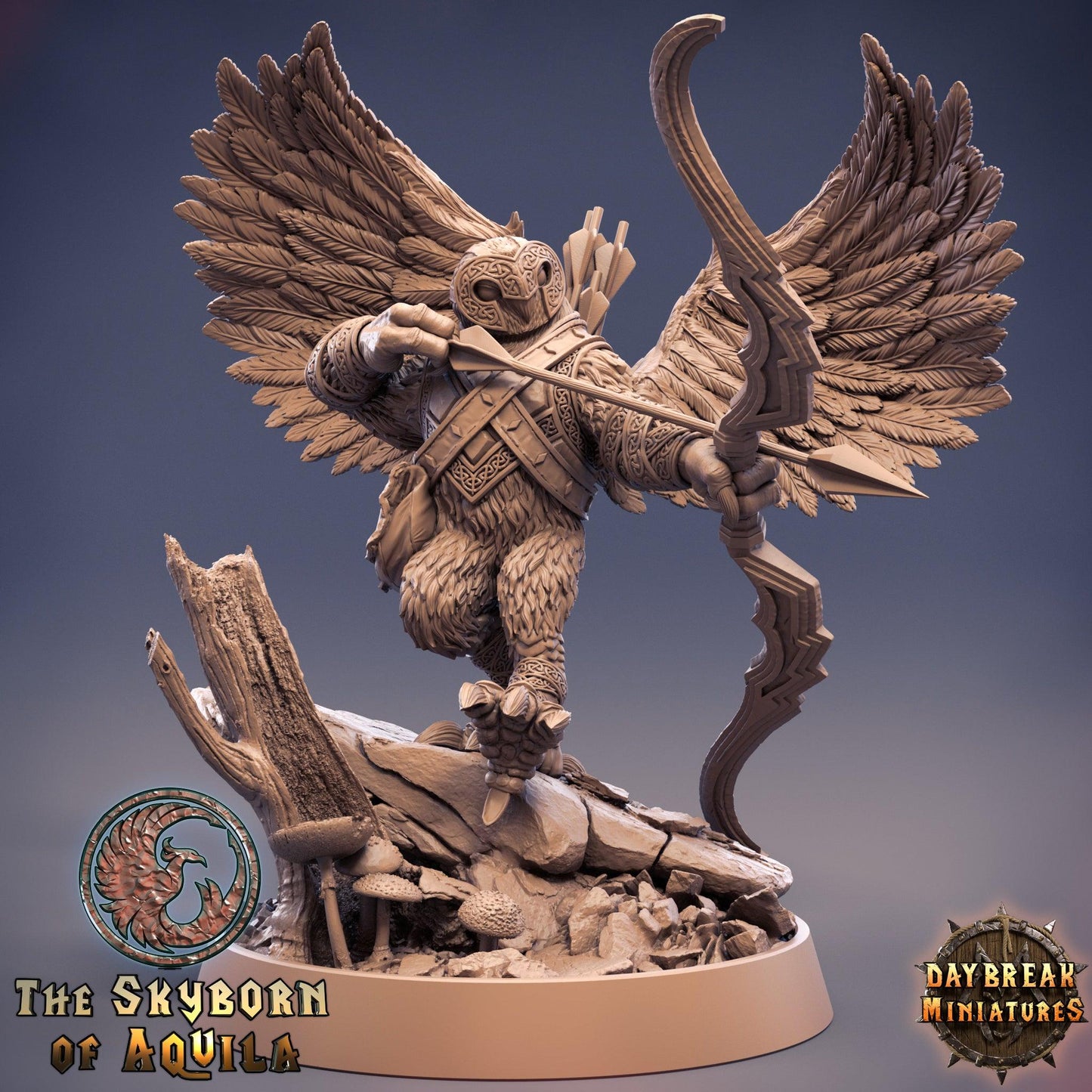 Owl Archer Gaudar Truewing - The Skyborn of Aquila - TODO ROL SPAIN 