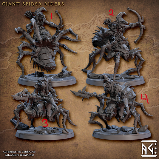 Giant Spider Riders - FALDORN GOBLINS