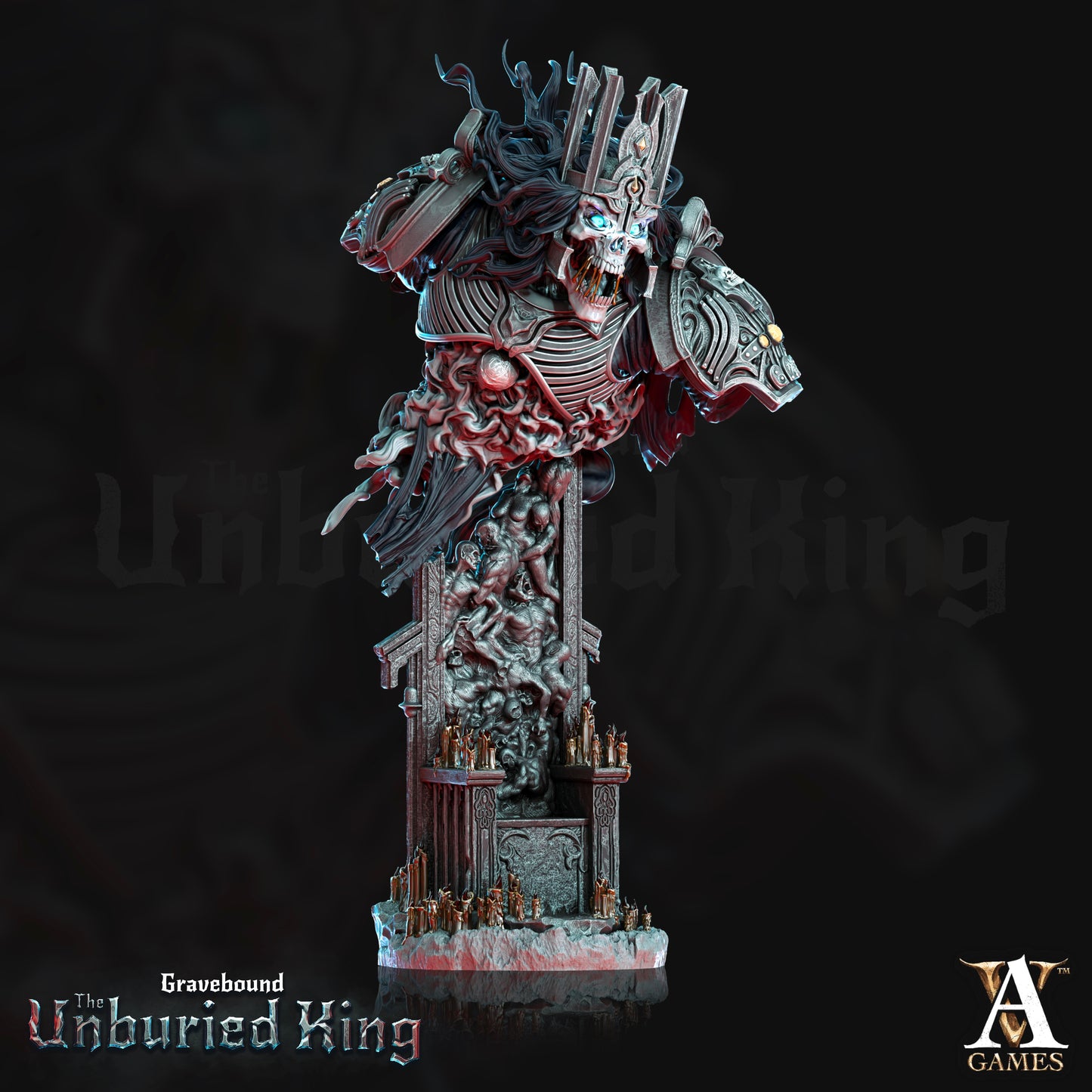 Bust Atrum Rex- THE UNBURIED KING