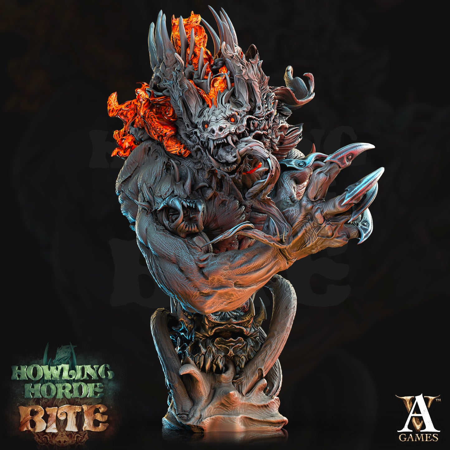 Busto Akata - Howling Horde Bite