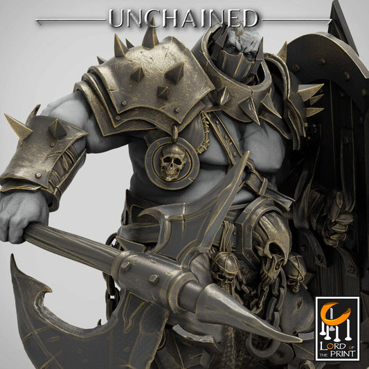 Heavy Soldiers - Halberd Stand - UNCHAINED ARMY
