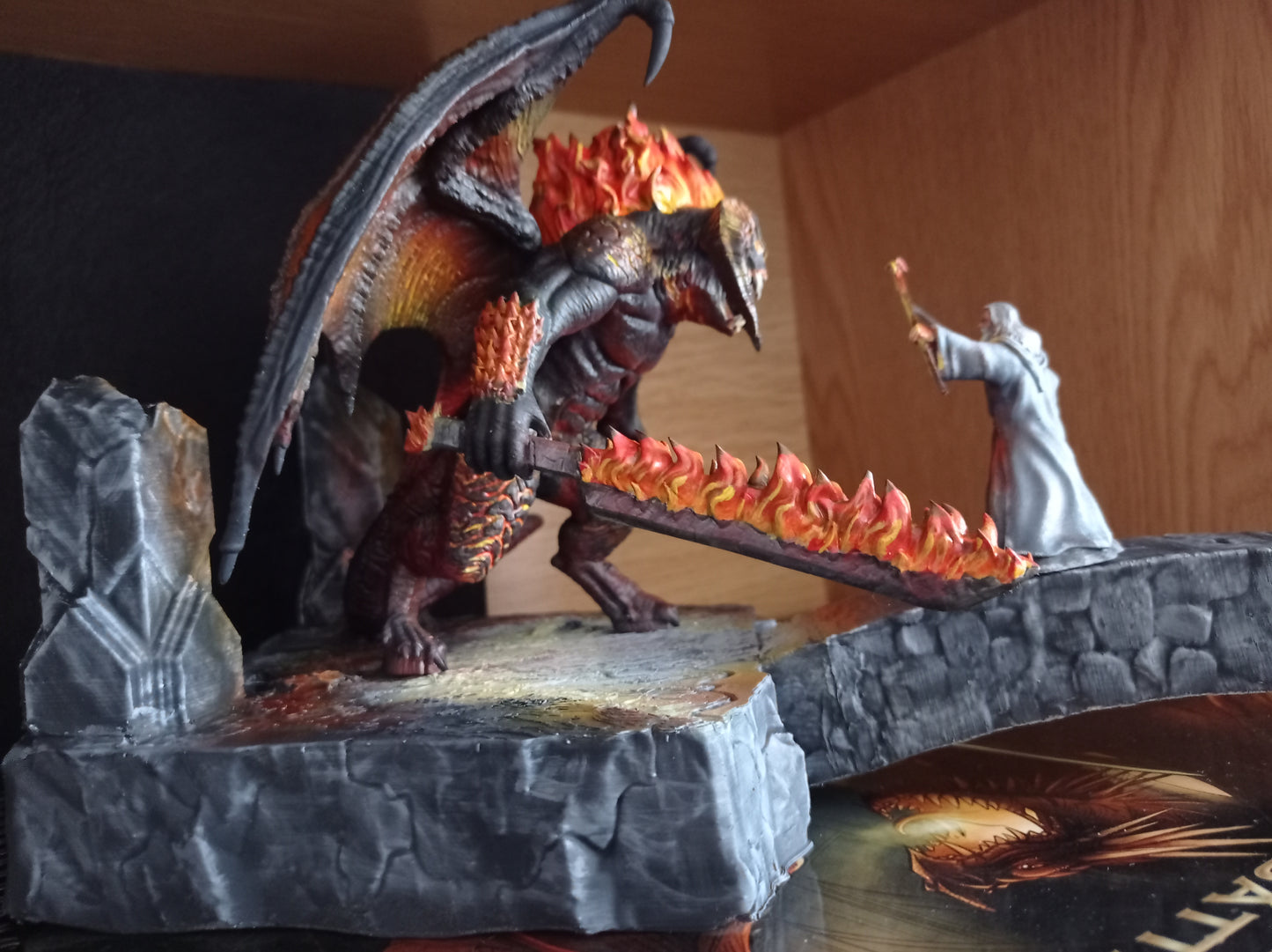 Balrog VS Gandalf Diorama