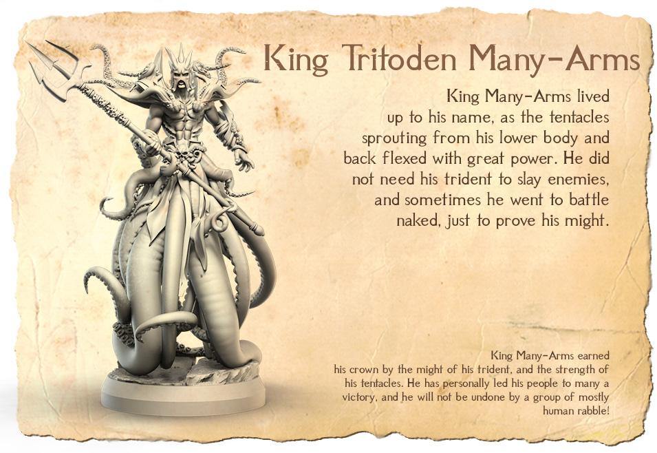 Rey Tritoden - Reino de Coralan - TODO ROL SPAIN 