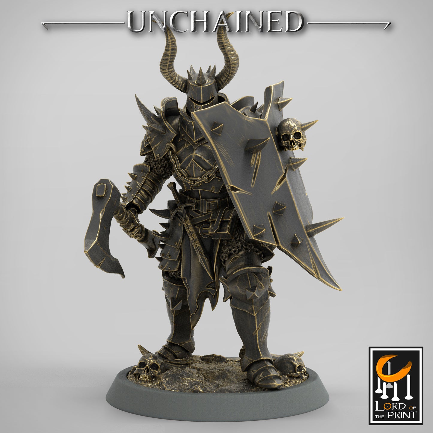 Light Soldiers - Axe Stand - UNCHAINED ARMY