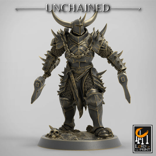Light Soldiers - Dual Axe Stand - UNCHAINED ARMY
