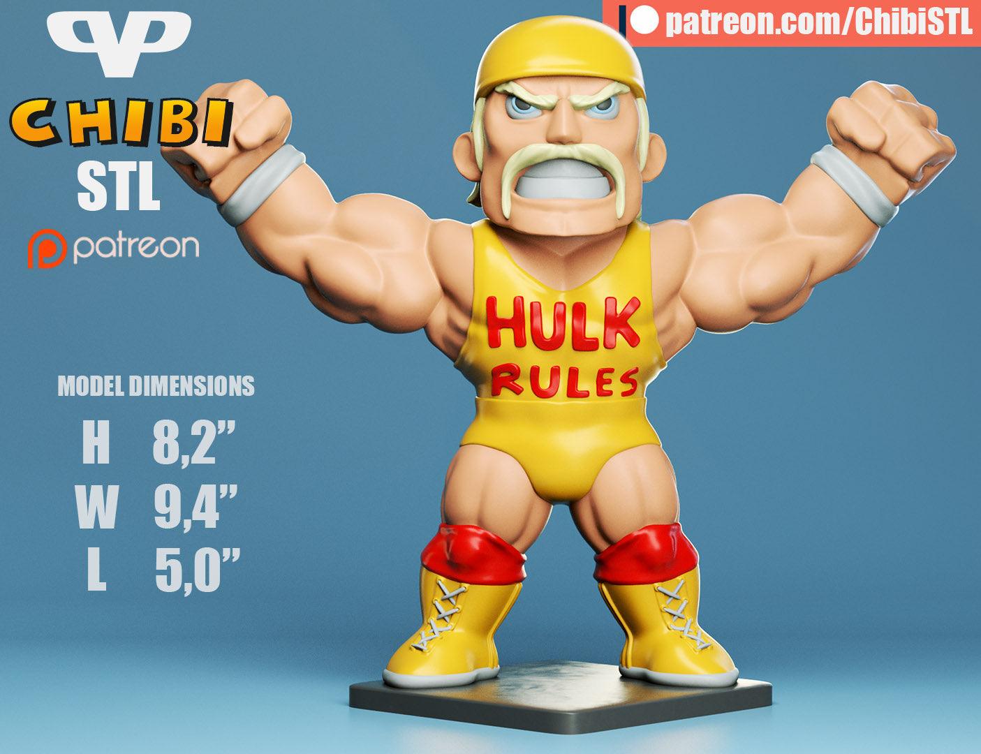 Hulk Hogan Chibi - TODO ROL SPAIN 