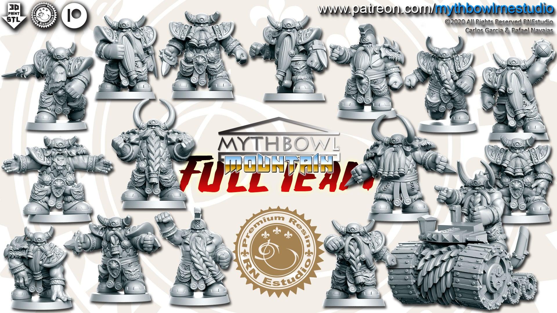 EQUIPO MOUNTAIN - BLOOD BOWL - TODO ROL SPAIN 