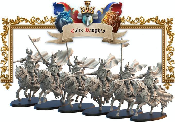 Calix Knights Lost Kingdom Reino de Mercia  (the 9th age, AOS, warhammer, Bretonia, King of War) - TODO ROL SPAIN 