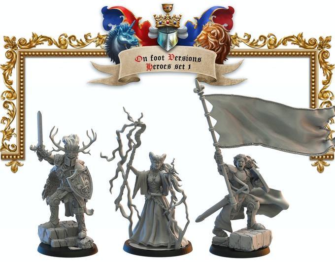 Héroes 1 Lost Kingdom Reino de Mercia  (the 9th age, AOS, warhammer, Bretonia, King of War) - TODO ROL SPAIN 