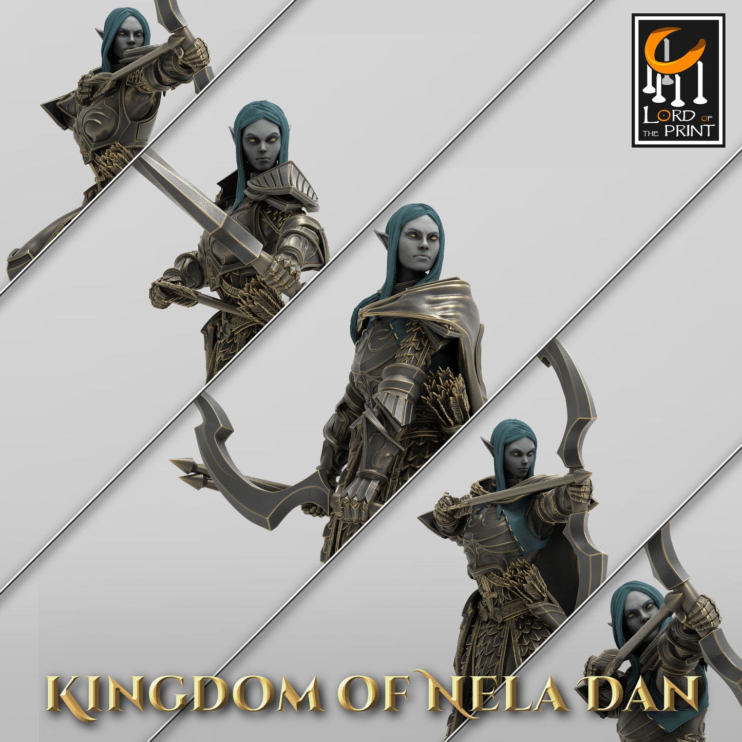 Pack Elf Archers - KINGDOM OF NELADAN