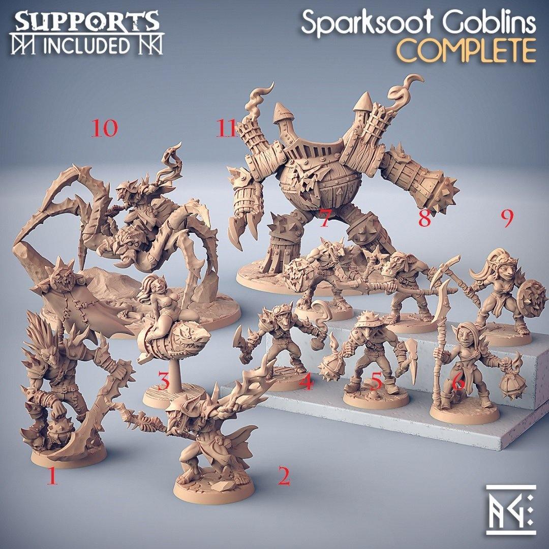 Set Completo Goblins Sparksoot - TODO ROL SPAIN 